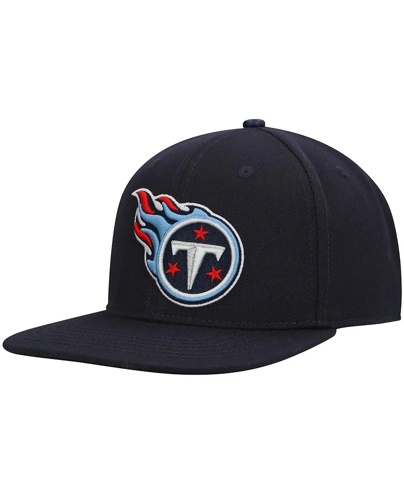Men's Pro Standard Navy Tennessee Titans Logo Ii Snapback Hat