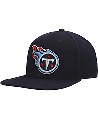 Men's Pro Standard Navy Tennessee Titans Logo Ii Snapback Hat