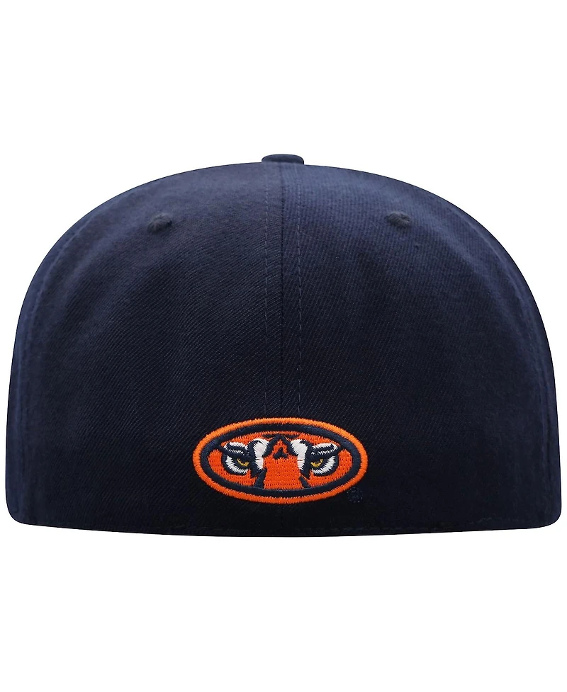 Men's Top of the World Navy Auburn Tigers Team Color Fitted Hat