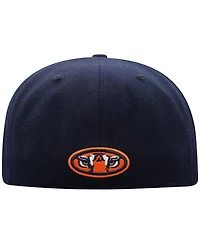 Men's Top of the World Navy Auburn Tigers Team Color Fitted Hat