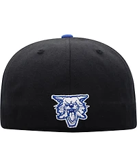 Men's Top of the World Black, Royal Kentucky Wildcats Team Color Two-Tone Fitted Hat