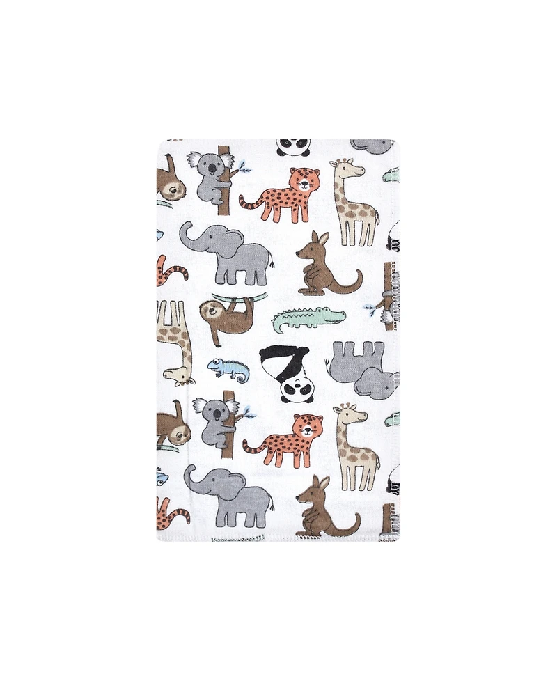 Hudson Baby Cotton Flannel Burp Cloths