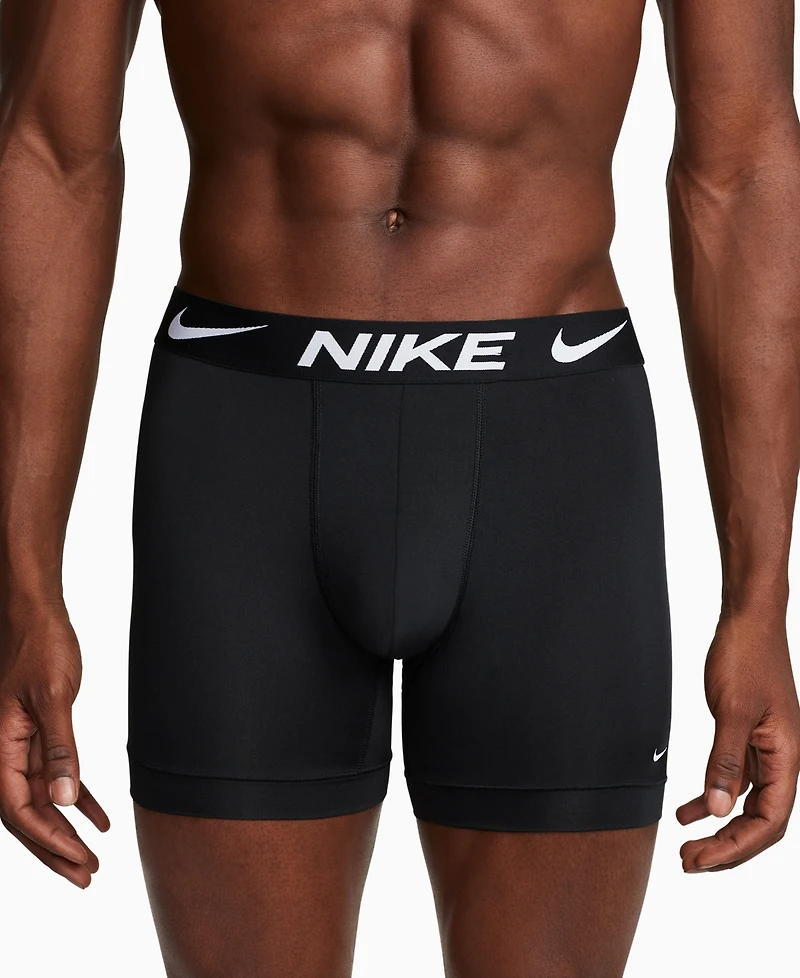 Nike Men's 3-Pack Dri-Fit Essential Micro Boxer Briefs