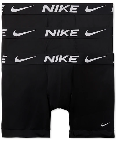 Nike Men's 3-Pack Dri-Fit Essential Micro Boxer Briefs