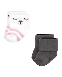 Hudson Baby Girls 8Pk Terry Socks