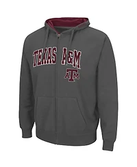 Colosseum Men's Texas A&M Aggies Arch & Logo 3.0 Full-Zip Hoodie