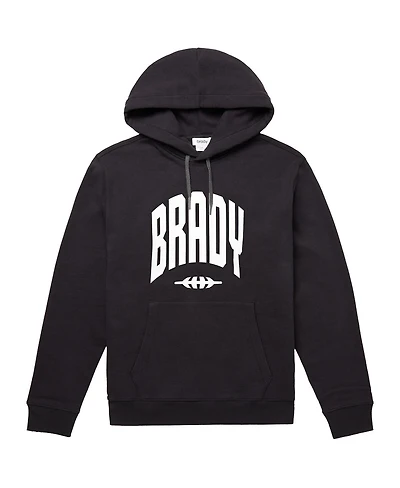 Men's Brady Black Varsity Pullover Hoodie