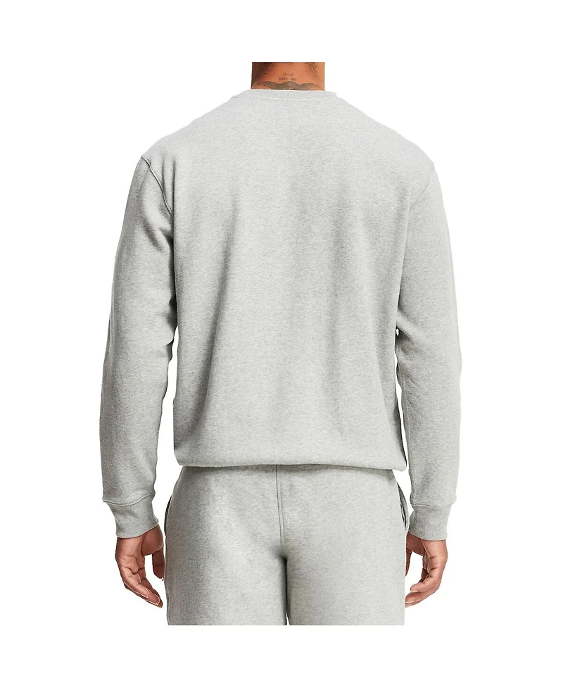 Men's Brady Gray Wordmark Pullover Sweatshirt