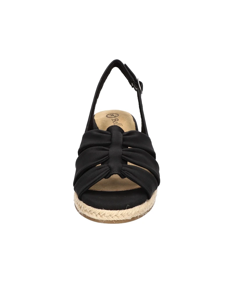 Bella Vita Women's Cheerful Espadrille Wedge Sandals