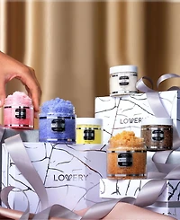 Body Scrub Exfoliating Body Care Gift Set, 6 Piece