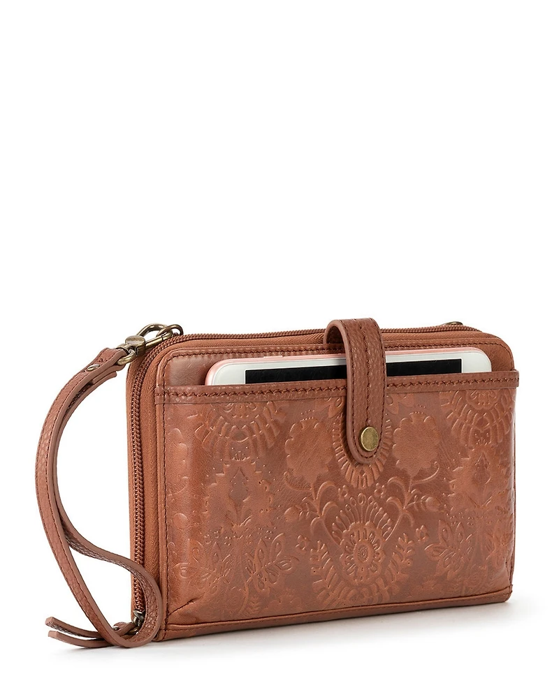 The Sak Women's Iris Leather Convertible Crossbody Bag