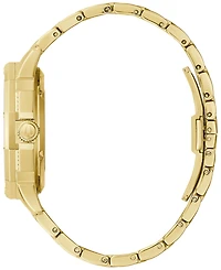 Bulova Men's Octava Automatic Crystal-Accent Gold-Tone Stainless Steel Bracelet Watch 41.7mm