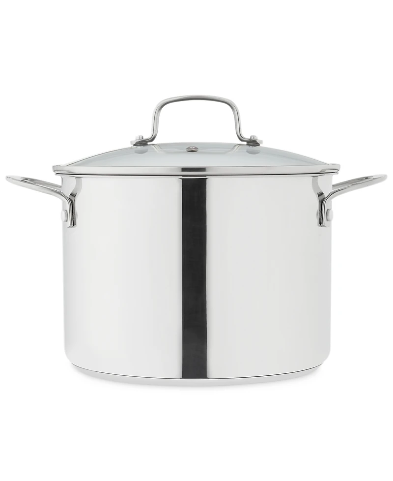 The Cellar Stainless Steel 8-Qt. Covered Stockpot, Exclusively at Macy's