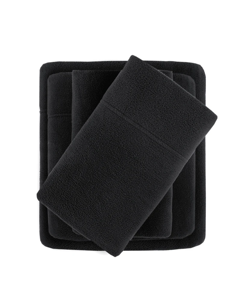 Madison Park Micro-Fleece 3-Pc. Sheet Set