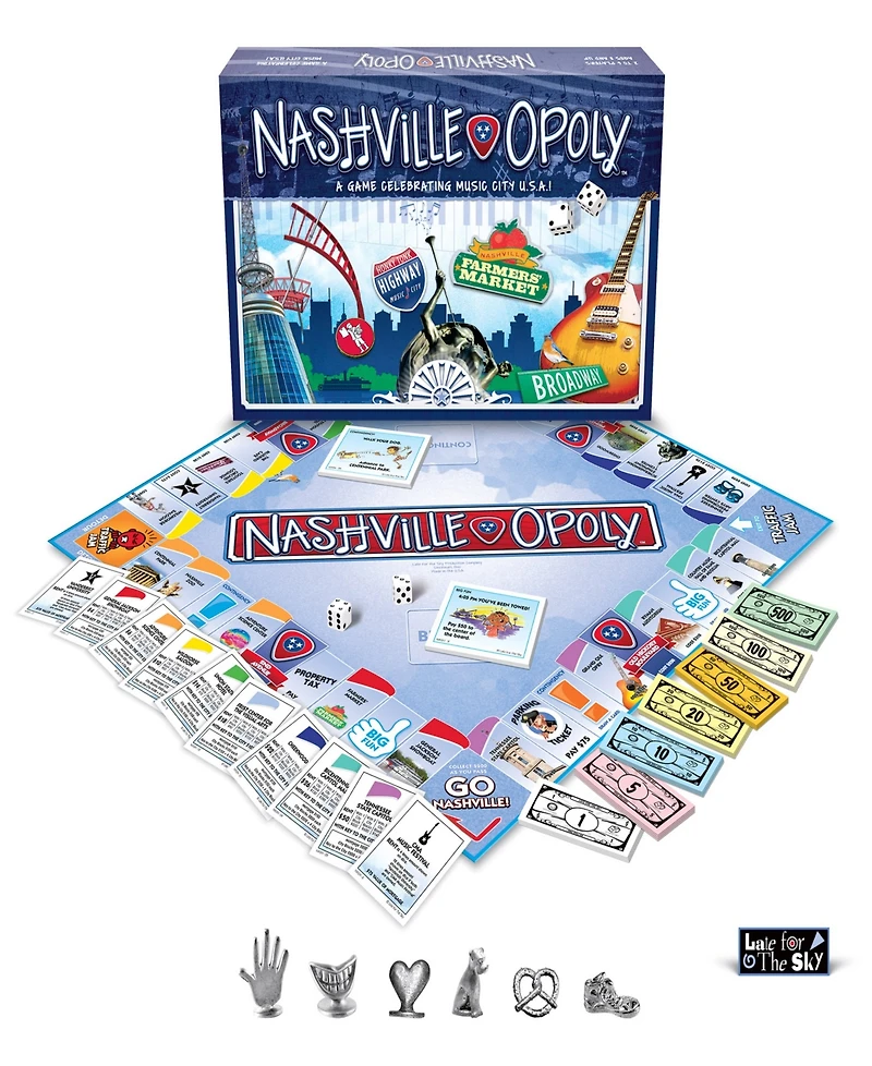 Nashville-Opoly Board Game