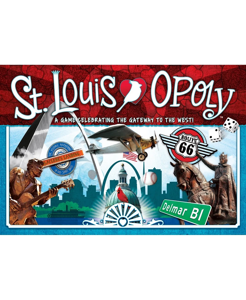 St. Louis-Opoly Board Game