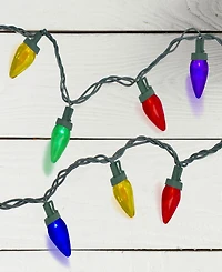 50 Count Led C7 Mini Christmas Lights with 20.25' Wire