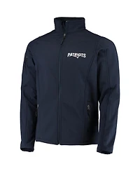 Men's Dunbrooke Navy New England Patriots Sonoma Softshell Full-Zip Jacket