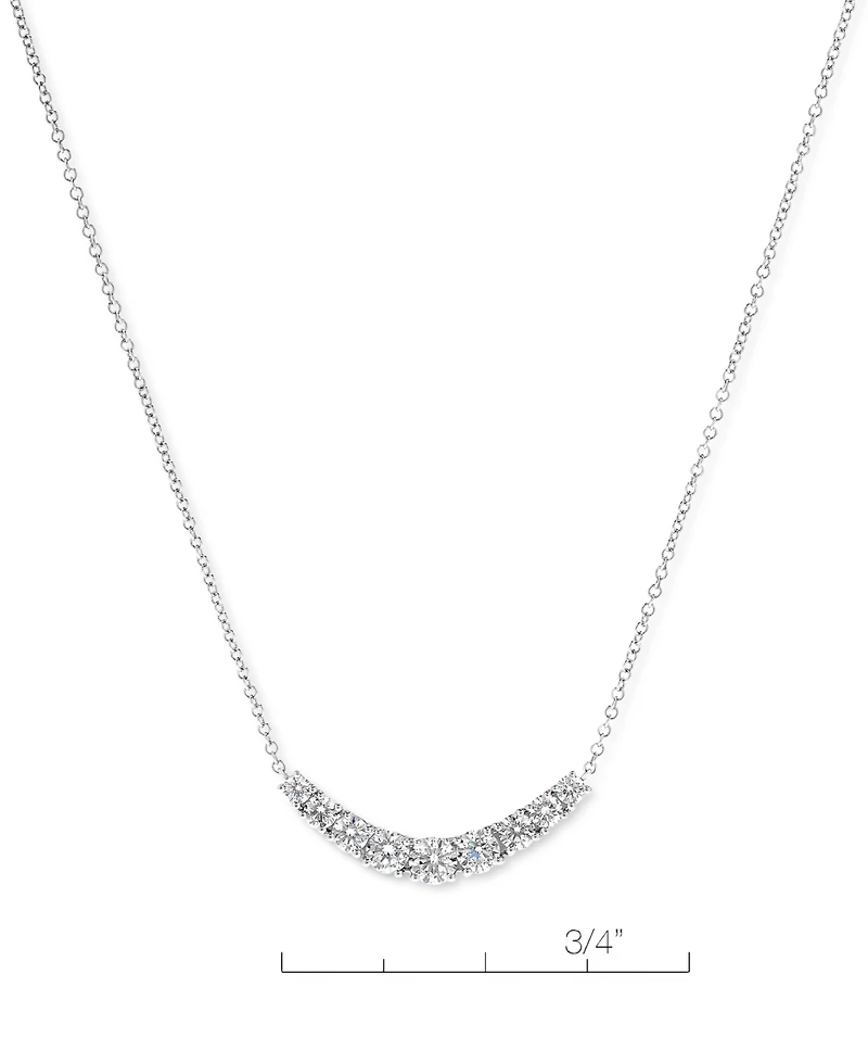 Diamond Classic Collar Necklace (1/2 ct. t.w.) in 14k White Gold