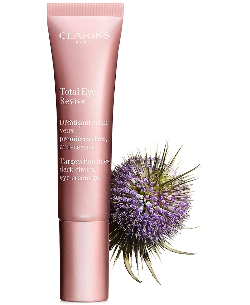 Clarins Total Eye Revive Eye Cream Smooths Fine Lines, 0.5 oz.