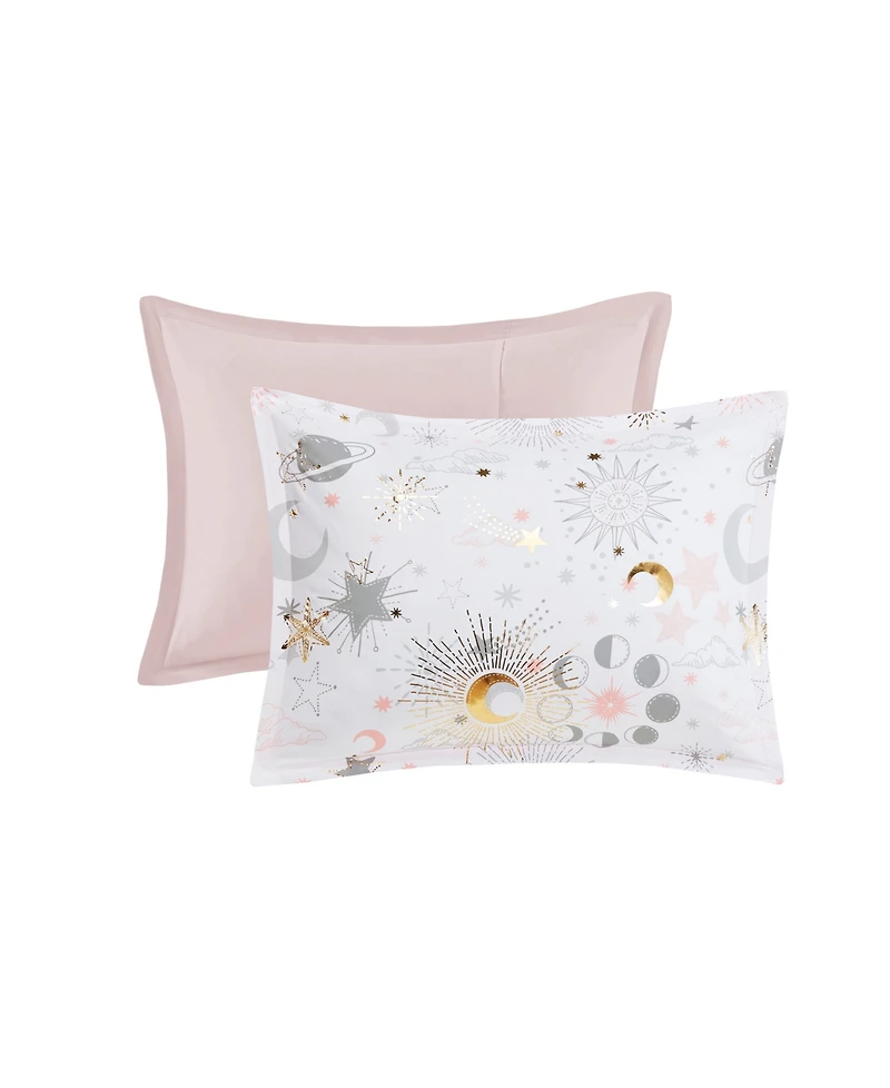 Intelligent Design Celia Starry Sky Metallic 4-Pc. Comforter Set, Full/Queen