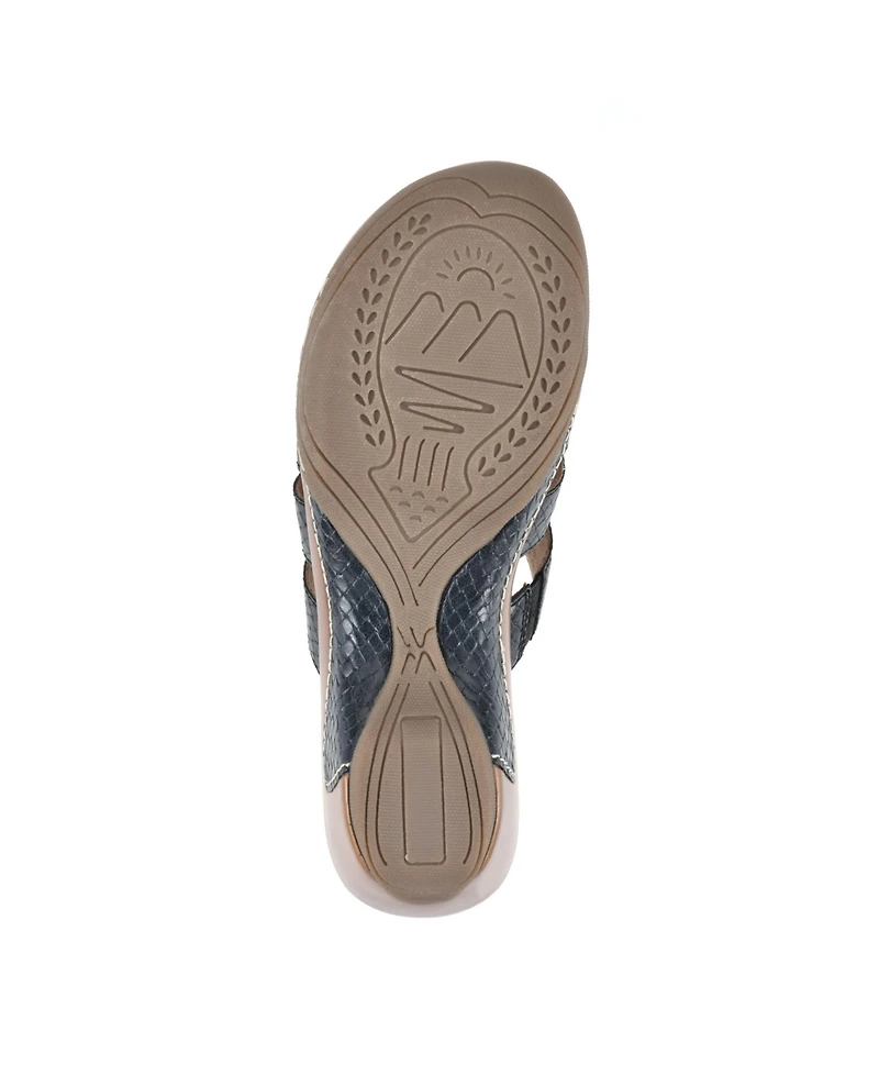 White Mountain Women's Valora Clog Slide Sandals