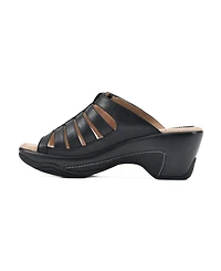 White Mountain Women's Valencia Clog Sandals