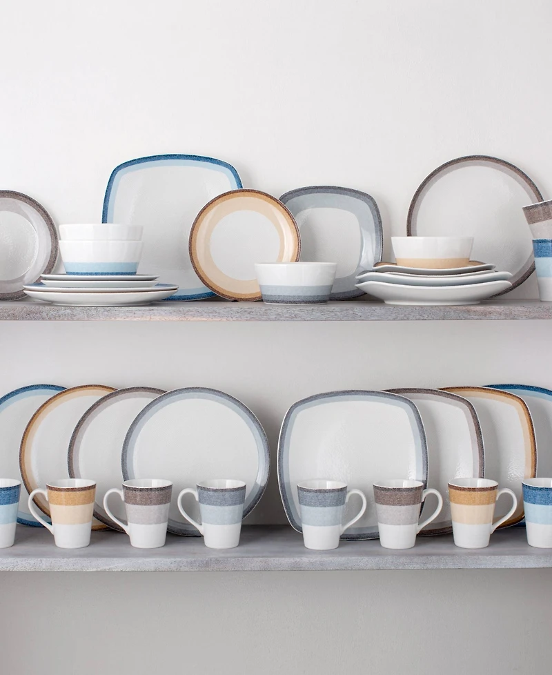 Noritake Colorscapes Layers 4 Piece Coupe Place Setting