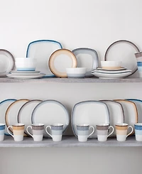 Noritake Colorscapes Layers 4 Piece Coupe Place Setting
