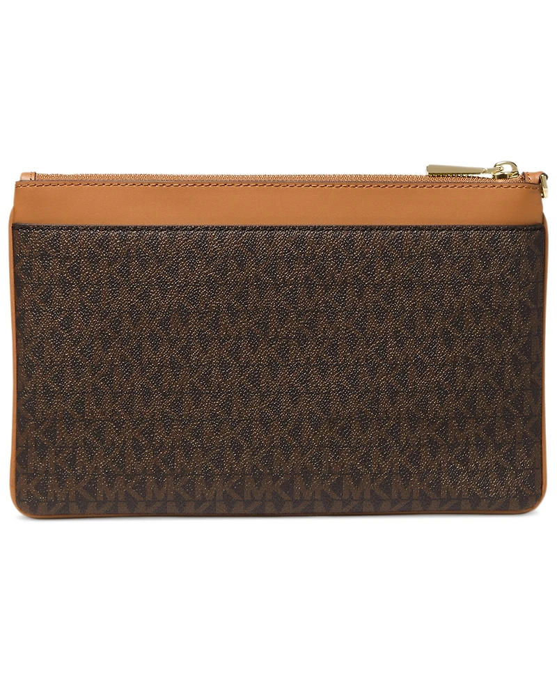 Michael Kors Logo Jet Set Charm Wristlet