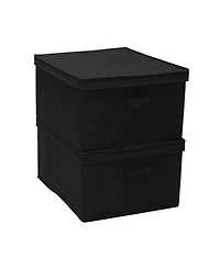 Household Essentials Jumbo Fabric Storage Bins 2 Pack.