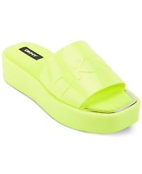 Dkny Women's Laren Platform Slide Sandals
