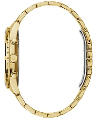 Bulova Men's Chronograph Diamond (1/20 ct. t.w.) Gold-Tone Stainless Steel Bracelet Watch 44mm