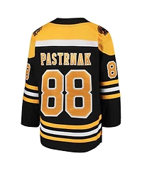 Big Boys David Pastrnak Black Boston Bruins Home Premier Player Jersey
