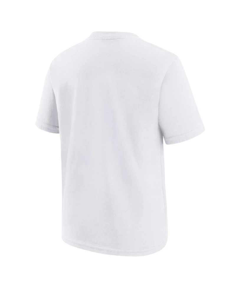 Big Boys Nike White Los Angeles Rams Super Bowl Lvi Champions Hometown T-shirt