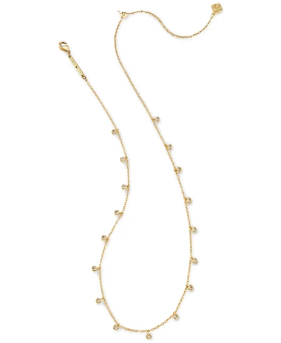 Kendra Scott Crystal Amelia 19" Station Necklace