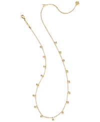 Kendra Scott Crystal Amelia 19" Station Necklace