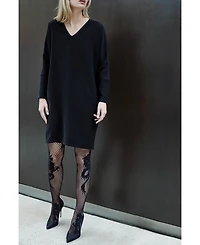 Natori Women's Dragon Toss Patterned Net Tights