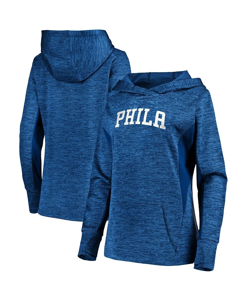 Women's Fanatics Royal Philadelphia 76ers Showtime Done Better Pullover Hoodie