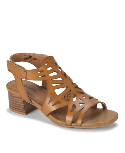 Baretraps Women's Velvet Block Heel Sandals