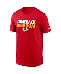 Men's Nike Red Kansas City Chiefs Hometown Collection Comeback T-shirt