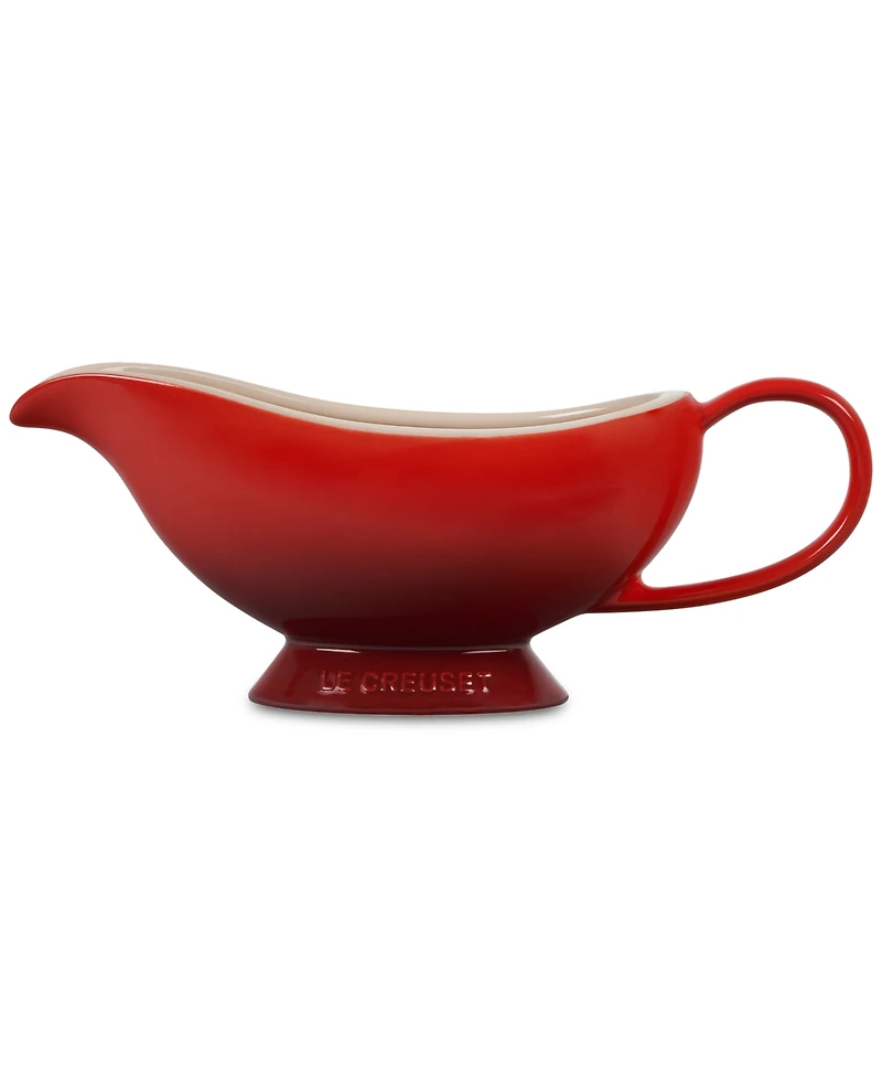 Le Creuset 16 oz. Enameled Stoneware Heritage Gravy Boat