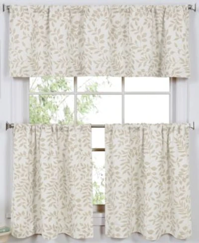 Elrene Serene Window Treatment Collection Easy Care Linen Look