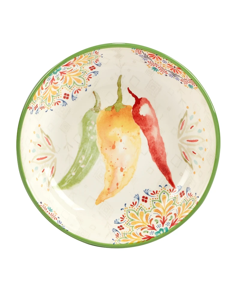 Certified International Sweet Spicy Soup Bowl, Set of 4