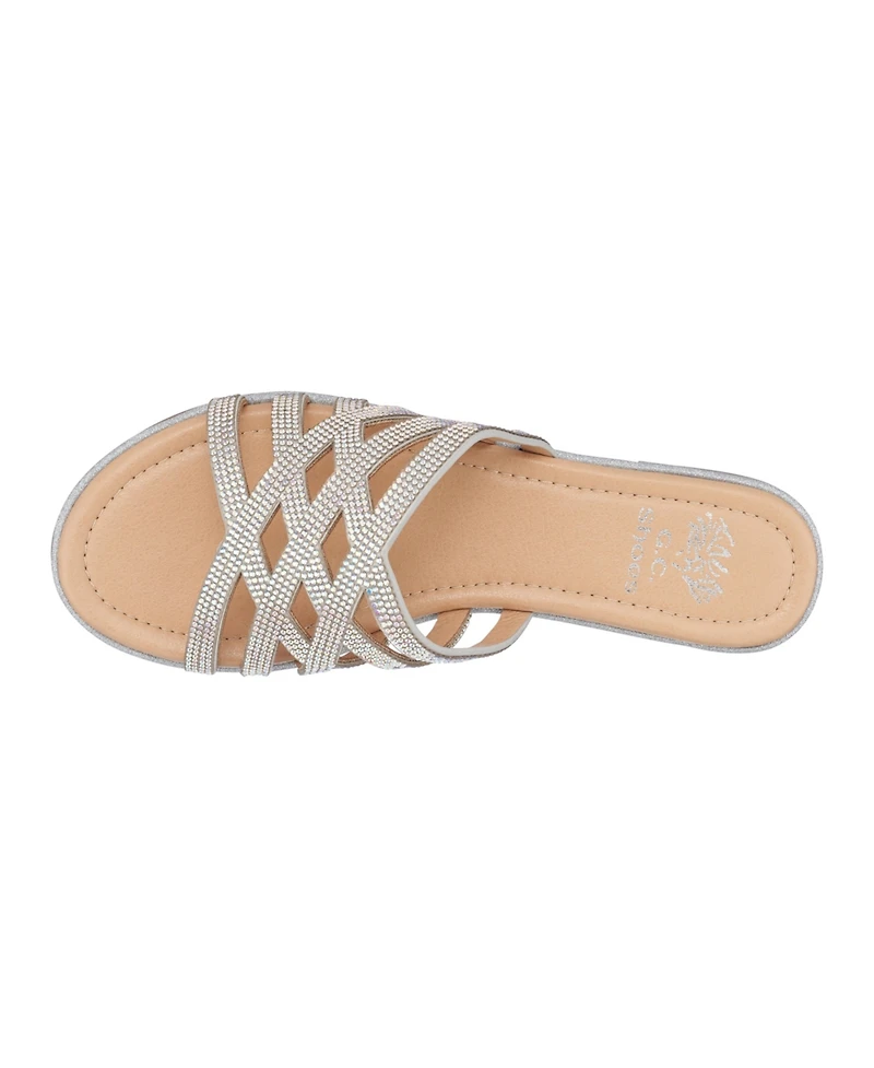 Gc Shoes Women's Sage Flat Slide Sandals