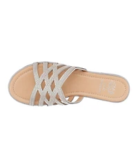 Gc Shoes Women's Sage Flat Slide Sandals