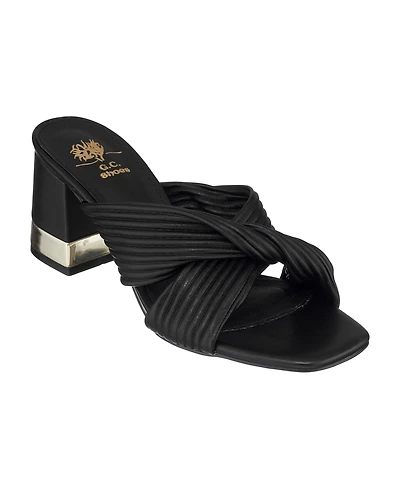 Gc Shoes Women's Dara Block Heel Dress Sandals