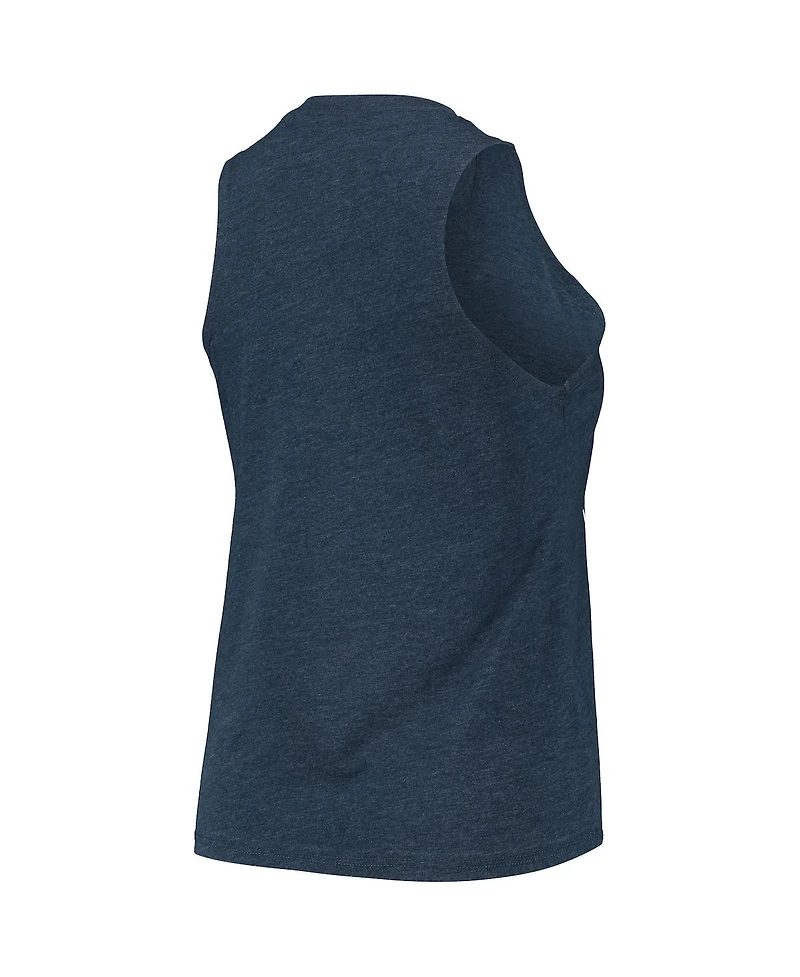 Women's Concepts Sport Gray, Navy New York Yankees Meter Muscle Tank Top and Pants Sleep Set