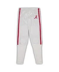 Preschool Boys and Girls Wes & Willy Crimson Alabama Tide Football V-Neck T-shirt Pants Sleep Set