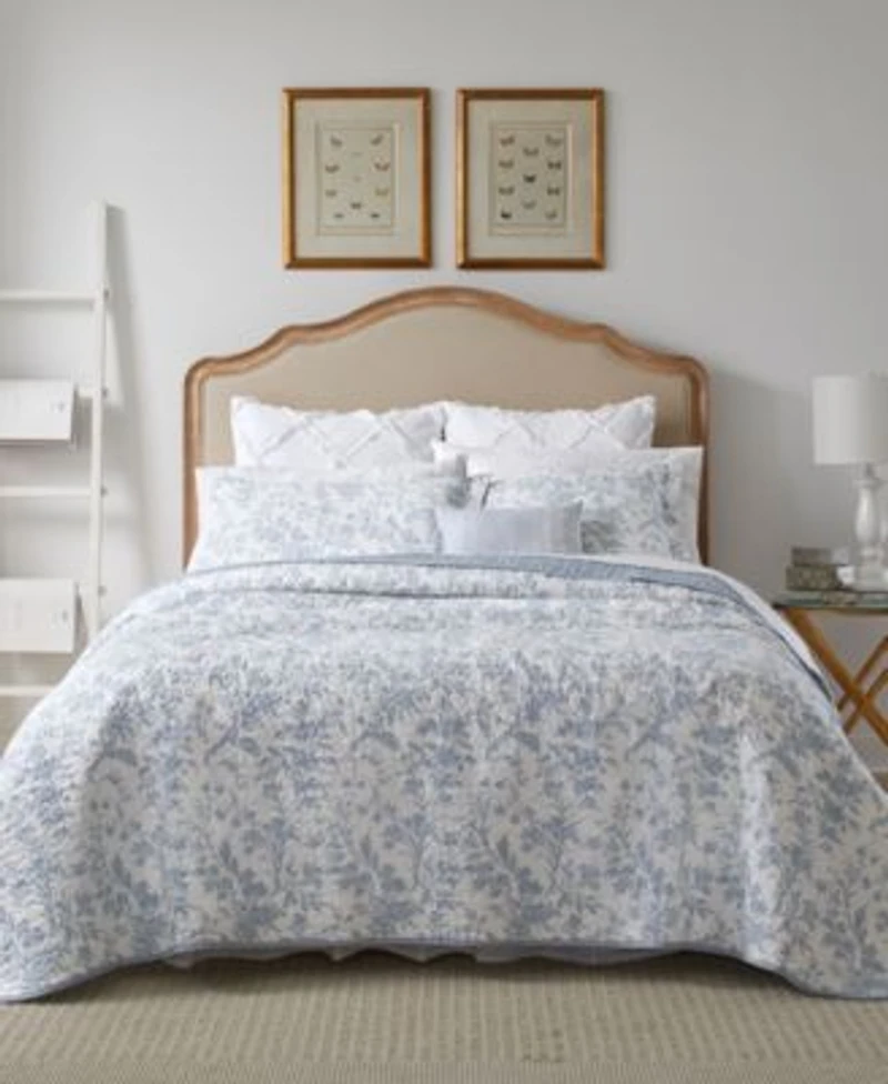 Laura Ashley Amberley Cotton Reversible Quilt Sets